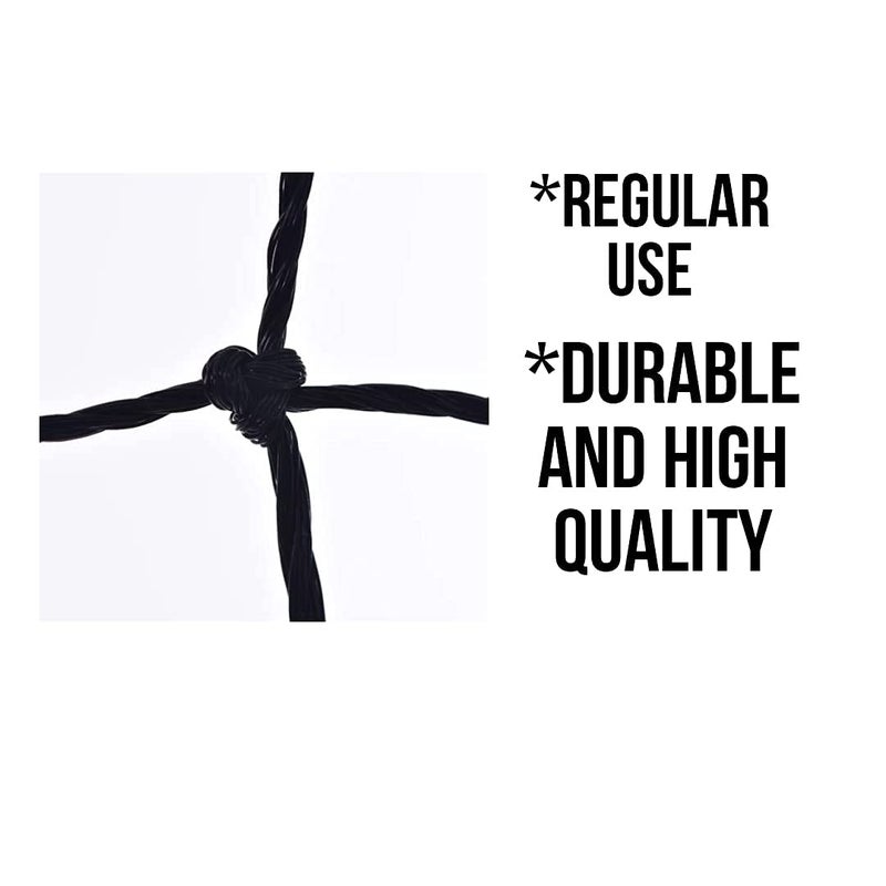 Gmefvr Volleyball net Black Single Side Niwar Strips | Universal Size | Heavy Duty, All-Weather | for Indoor & Outdoor Courts | Professional & Practice Play & Plant safty perpuse - Image 1