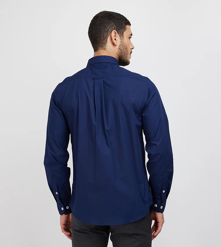 BEVERLY HILLS POLO CLUB Casual Long Sleeve Shirt