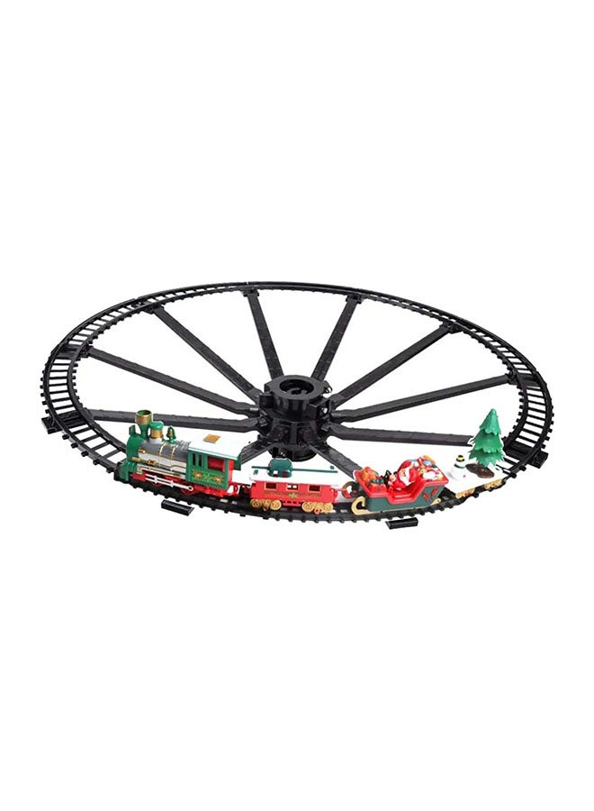 Galaxy Toys Christmas Tree Hanging Train Set – Battery Operated Electric Train with Tracks & Decorations – Festive Holiday Ornament for Christmas Tree Décor – Easy Assembly, Window Box Packaging - Image 2