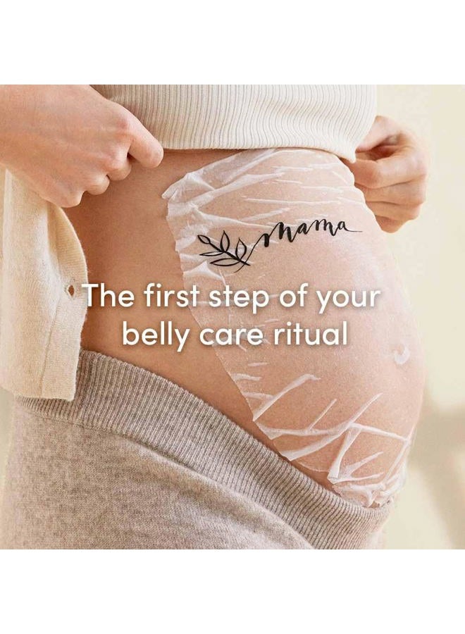 Evereden Soothing Belly Mask - 4 Belly Masks for Pregnant Women 2nd & 3rd Trimester - Hydrating, Nourishing, & Soothing Pregnancy Skin Care Belly Masks - Clean & Vegan Pregnancy & Maternity Products - Image 3