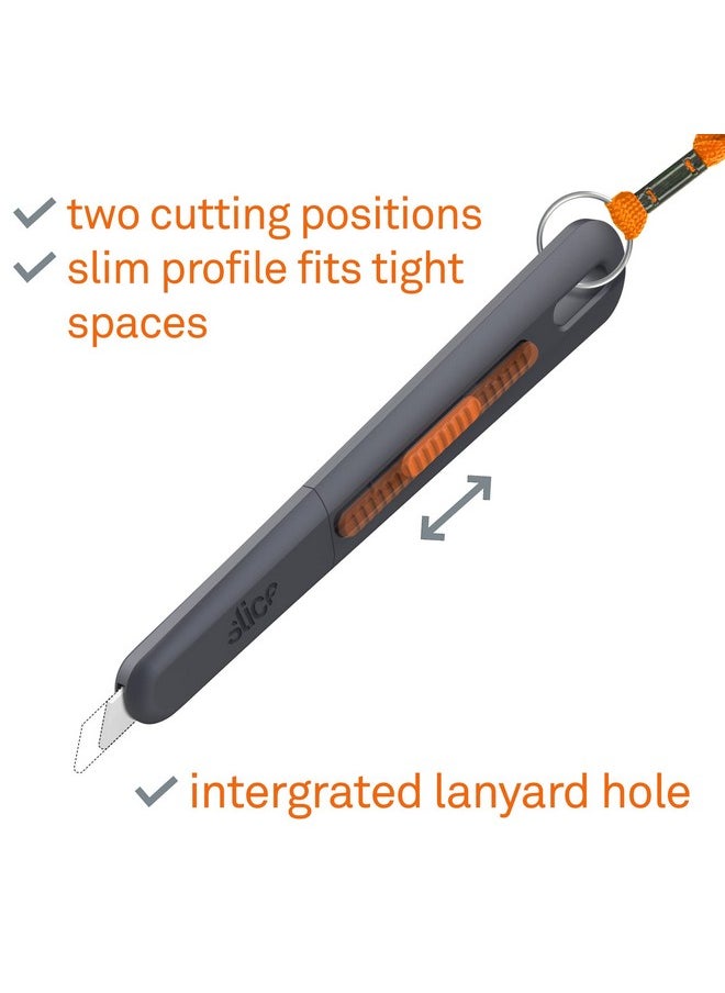 Slice Slice Slim Pen Cutter, 1 Pack, Manual Blade Stays in Position  - Image 4