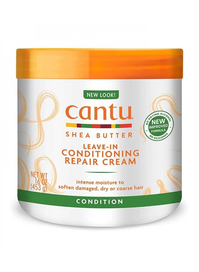 Cantu Shea Butter Leave In Conditioning Repair Cream Multicolour 453grams - Image 2