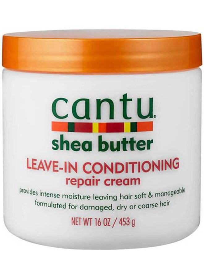 Cantu Shea Butter Leave In Conditioning Repair Cream Multicolour 453grams - Image 3