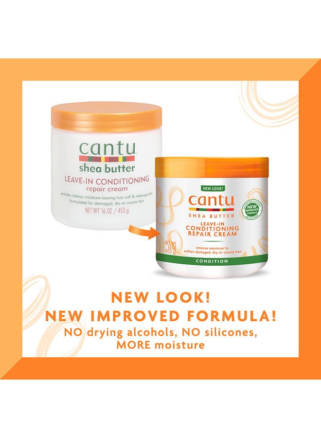 Cantu Shea Butter Leave In Conditioning Repair Cream Multicolour 453grams - Image 1