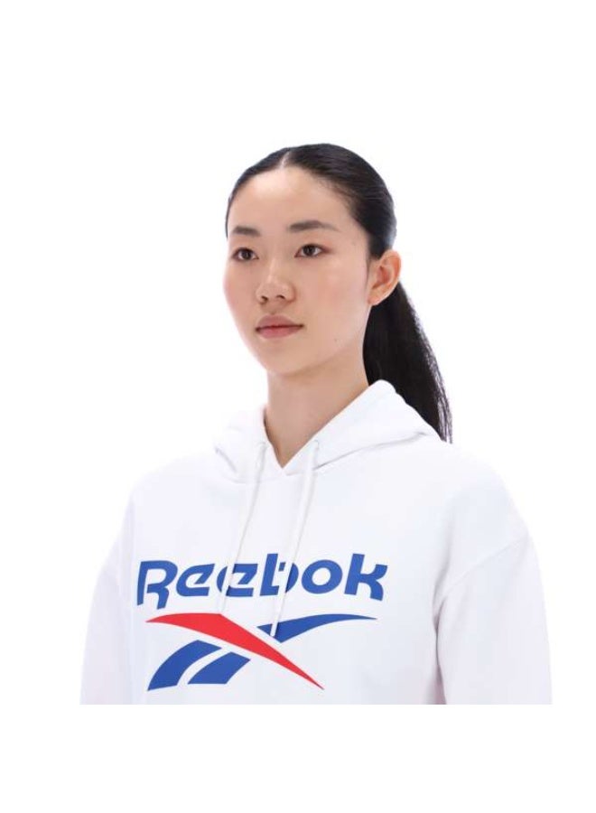 Reebok Avery 2 Col Oversized Cropped Hoody - Image 2