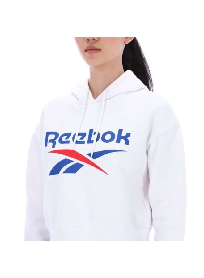 Reebok Avery 2 Col Oversized Cropped Hoody - Image 4