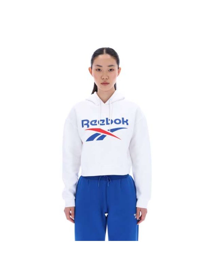 Reebok Avery 2 Col Oversized Cropped Hoody - Image 1