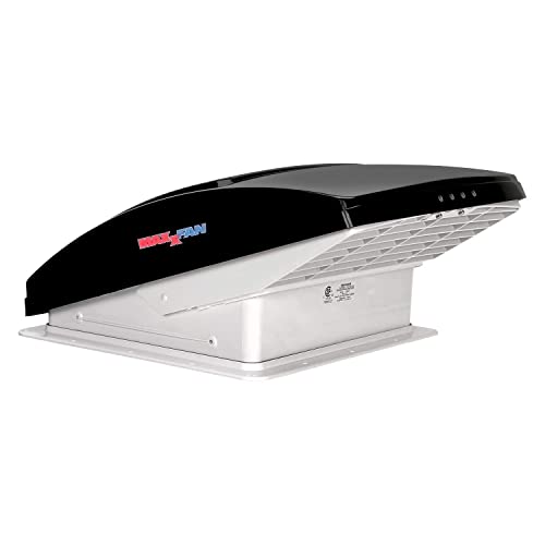 Maxx Air ماكس إير 00-06200K مروحة تهوية ماكس فان مع غطاء دخاني ووحدة تحكم يدوية مفتاح التحكم - Image 1
