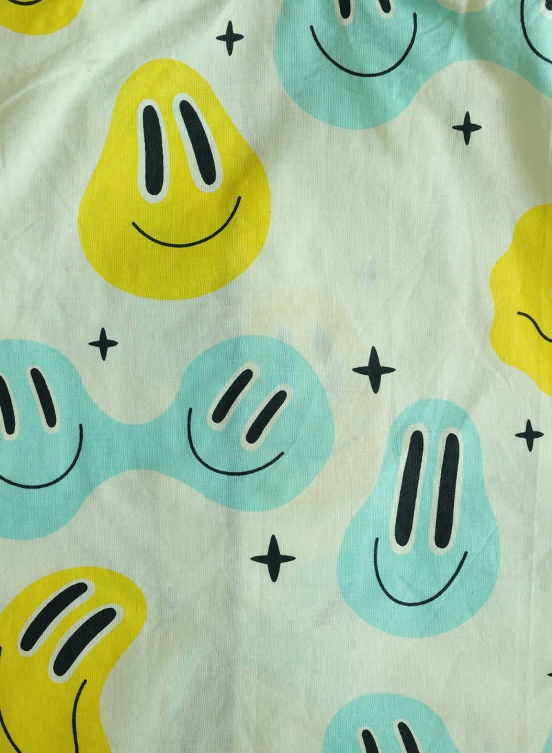 كيدابهو طقم بيجامات للأطفال - إيموجي فن 2 قطعة - Image 4