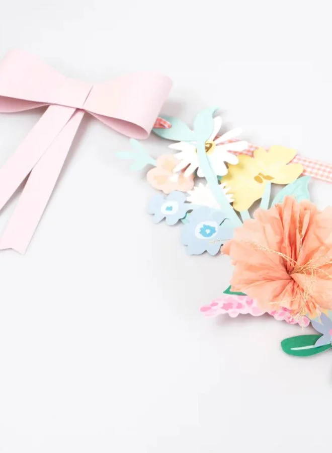 Meri Meri Flower & Bow Garland
