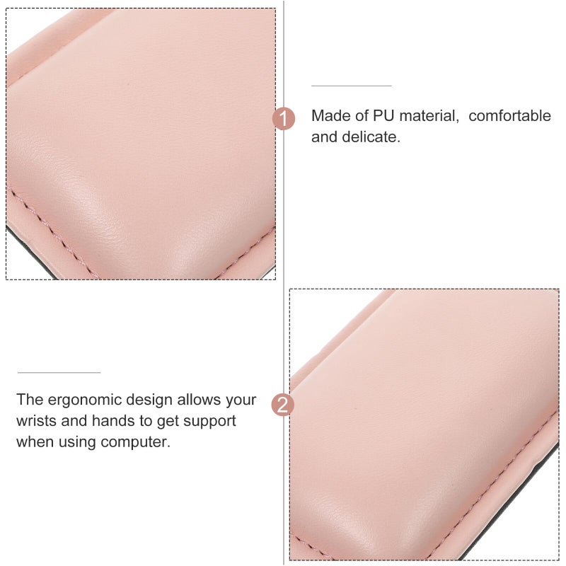 Ergonomic Mouse Wrist Pad Gaming Wrist Rest Support PU Leather Portable Lightweight Comfortable Hand Cushion - Image 4