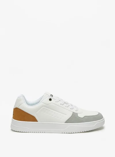 LBL by Shoexpress Men's Textured Casual Shoes Sneakers With Lace-Up Closure