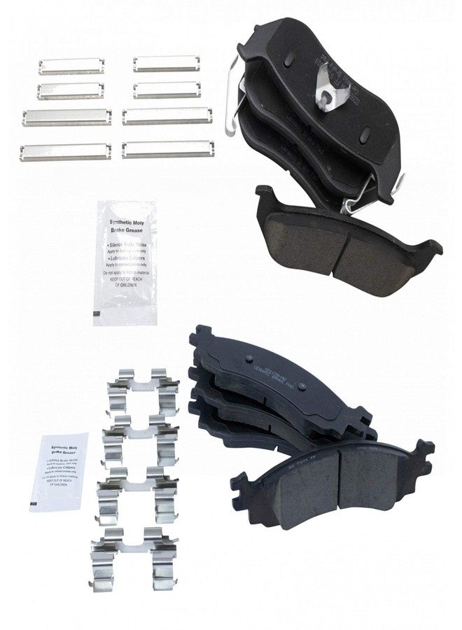 تي آر كيو طقم تيل فرامل قرصية شبه معدنية ممتازة من نوع Posi، أمامي وخلفي، لسيارات فورد - Image 5