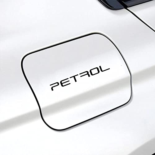 Careflection Petrol Sticker for Car Fuel Tank, Branded self Adhesive Vinyl Sticker(12cm X 2cm) Black - Image 1