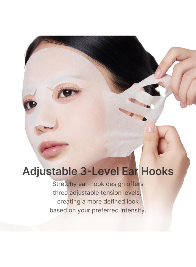 Medicube PDRN Pink Collagen Gel Mask Salmon DNA Firming Brightening Hydrating Korean Skincare 5 Sheets - Image 5
