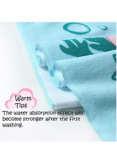 Tanyaz Beach Towels Kids Poncho Hooded Towels, Children Hooded Swimming Towels Bathrobe Microfiber Ultra Soft Towel for Girls Boys Toddler 0-7 Years Old for Bath,Pool,Beach,Swim(Style 2)  - Image 4