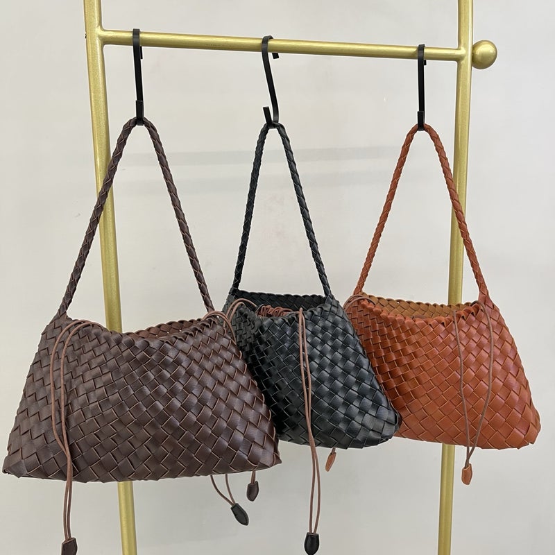 Selling Pure Hand-Woven Armpit Bag For Women New High-Quality Versatile Retro Portable Shoulder Bag - Image 2
