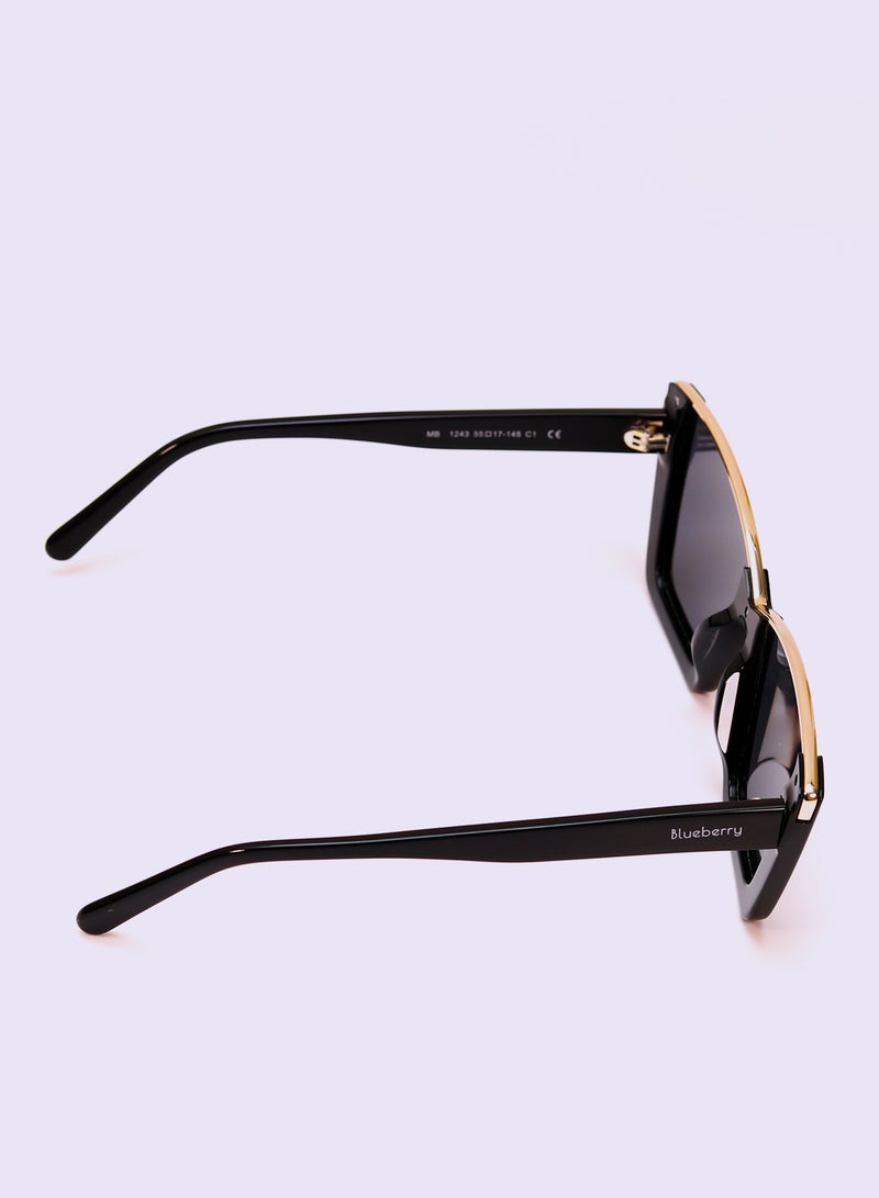 Blueberry sunglasses Women's with a distinctive shape and high quality glasses - Image 4