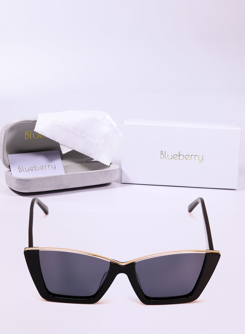Blueberry sunglasses Women's with a distinctive shape and high quality glasses - Image 1