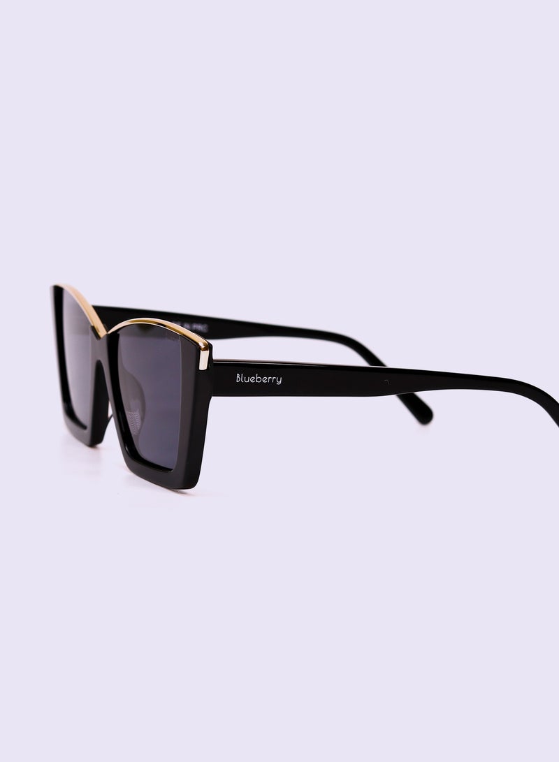 Blueberry sunglasses Women's with a distinctive shape and high quality glasses - Image 2