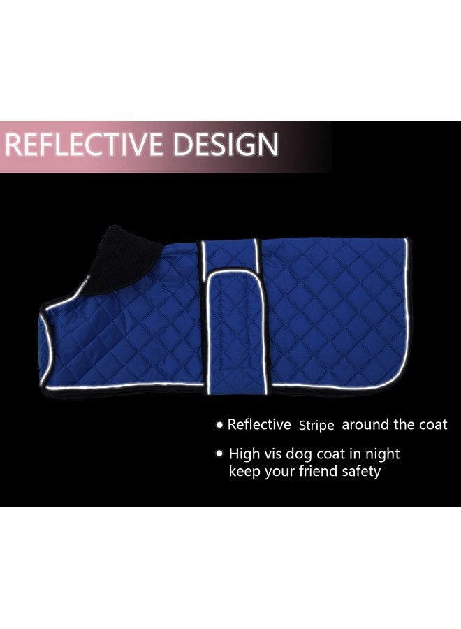 Morezi Dachshund Coats, Dachshund Coat, Coat for Dachshund, Dog Winter Coat with Padded Fleece Lining, Outdoor Dog Apparel with Adjustable Bands - Navy - XS