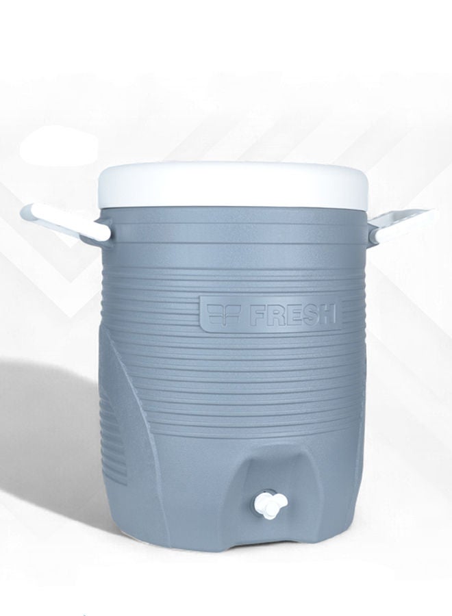Fresh Water Cooler with handle 42 Liter Grey/White - Image 1