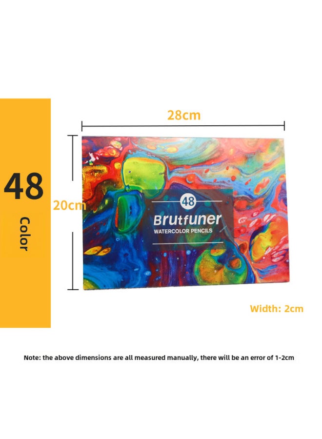 Brutfuner This Model 120 Color Color Pencil 180 Color Lead Oily Water Soluble Color Lead Comic Brush Color Pen Graffiti Gift - Image 1