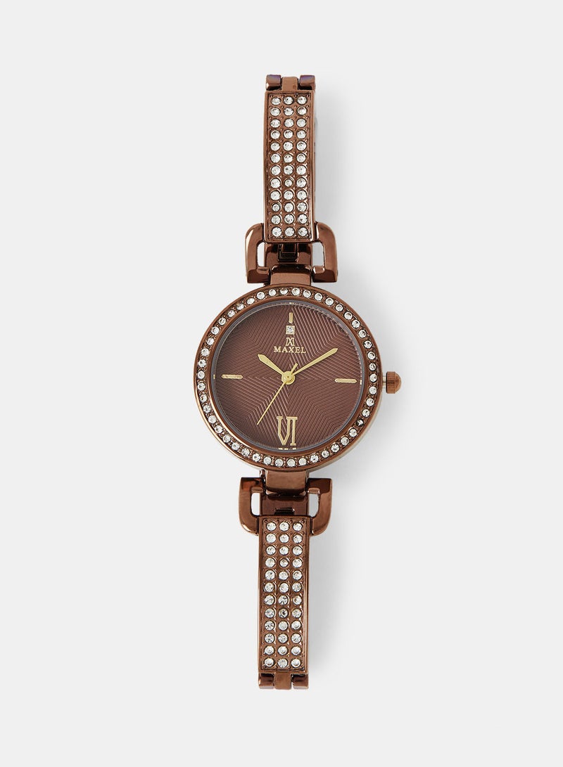 Maxel Women's Quartz Classic Fashion Analog Wrist Watch MX469 - 28mm - Image 1