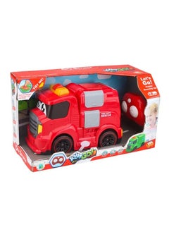 Generic Kiddy City Service Fire Truck With Remote Control - DHTRC10591  - Image 1