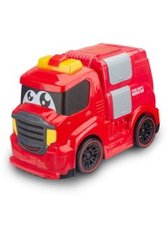 Generic Kiddy City Service Fire Truck With Remote Control - DHTRC10591  - Image 2