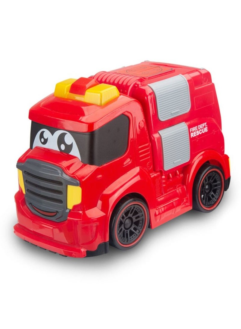 Kiddy City Service Fire Truck With Remote Control - DHTRC10591 - Image 2