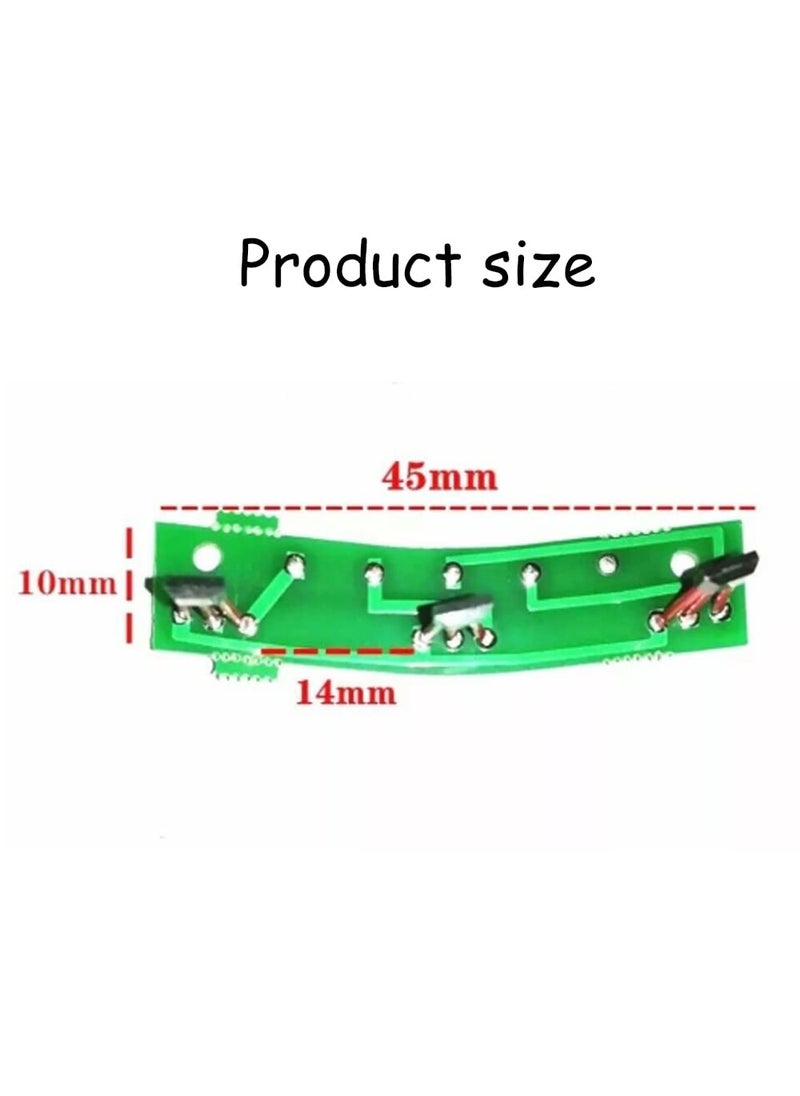 SaiDian SaiDian 2Pcs E Bike Hall Sensor 2-Wheels Electric Vehicles Motor Hall Element Circuit Board 41F Motor Hall Plate Sensor 120 Degree with Wire  - Image 2