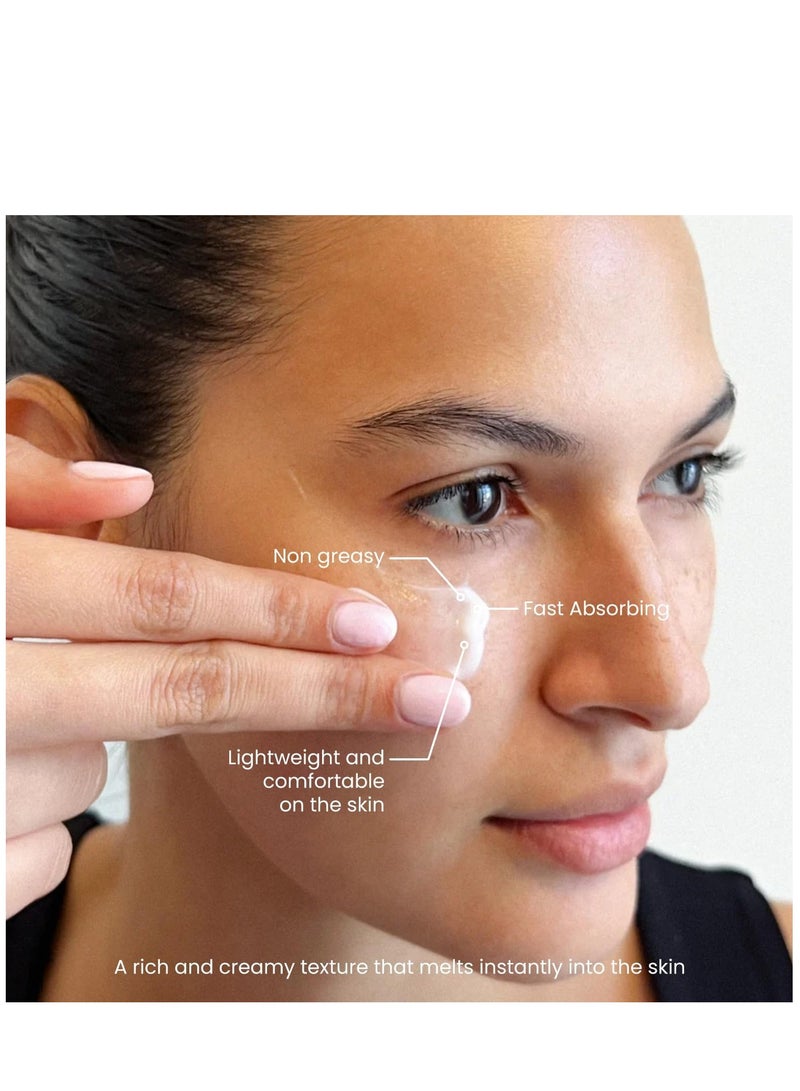 Kleem Organics Anti-Aging Moisturizing Retinol Cream for Face, Neck and Decollete with 2.5% Retinol - Image 4