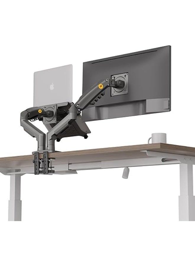 حامل شاشة F160 + حامل لابتوب 2 Nb FP بذراع مزدوج 17-27 بوصة من نورث بايو - Image 2