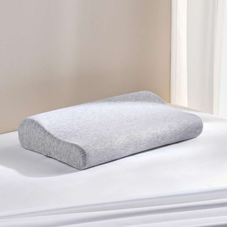 Pan Home Dreamy Memory Foam Pillow - Grey