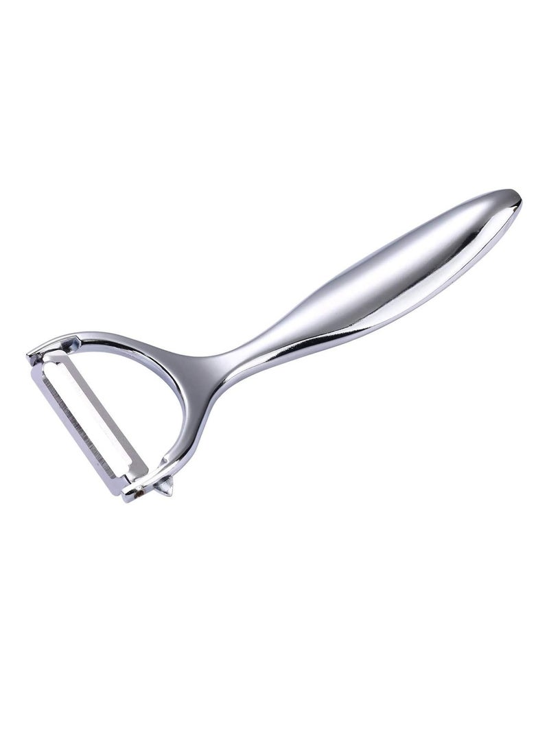 CLASSYTOUCH Vegetable, Apple Peelers for kitchen, Fruit, Carrot, Veggie, Potatoes Peeler, Y-Shaped and I-Shaped Stainless Steel Peelers, with Ergonomic Non-Slip Handle & Sharp Blade, Good Sturdy  - Image 3