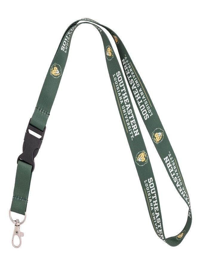 Desert Cactus Southeastern Louisiana University Lanyard SLU Lions Car Keys ID Badge Holder Keychain Detachable Breakaway Snap Buckle (Design A) - Image 1