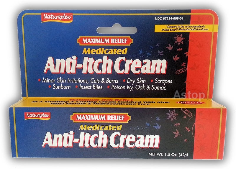 Natureplex Maximum Relief Medicated Anti-Itch Cream - Image 1