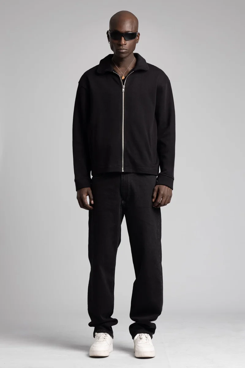 Catch Diagonal Zip Jacket