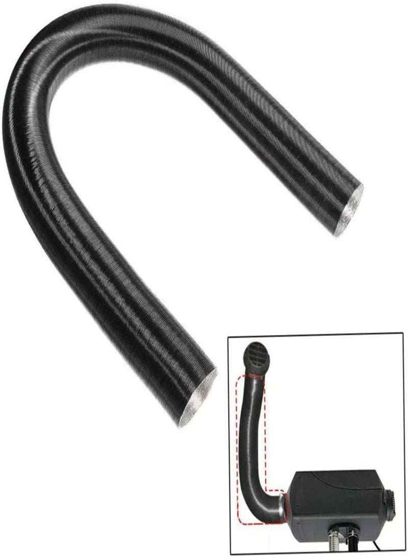 GGOOT Warm Heater Duct Pipe Car Air Ducting Hose Vent, 60mm Auto Aluminum Foil Car Heater Duct Air Ducting Hose Compatible with Webasto, Heater Duct Pipe,Warm Heater Duct Pipe - Image 3