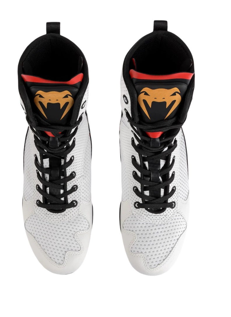 VENUM - VENUM ELITE BOXING SHOES ICE /GOLD LOGO - Image 1