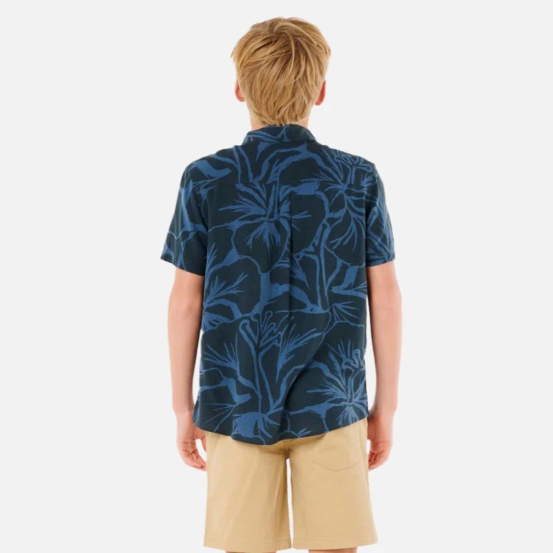 Rip Curl Artist Of The Search Cosy Welsh Short Sleeve Shirt - Kids