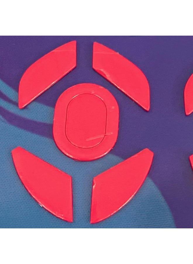 Generic - Ultraglide Mouse Foot Sticker Suitable For Dharma Shark M3 Special Darmoshark Speed Control Ice Smooth-Color:Red - Image 1