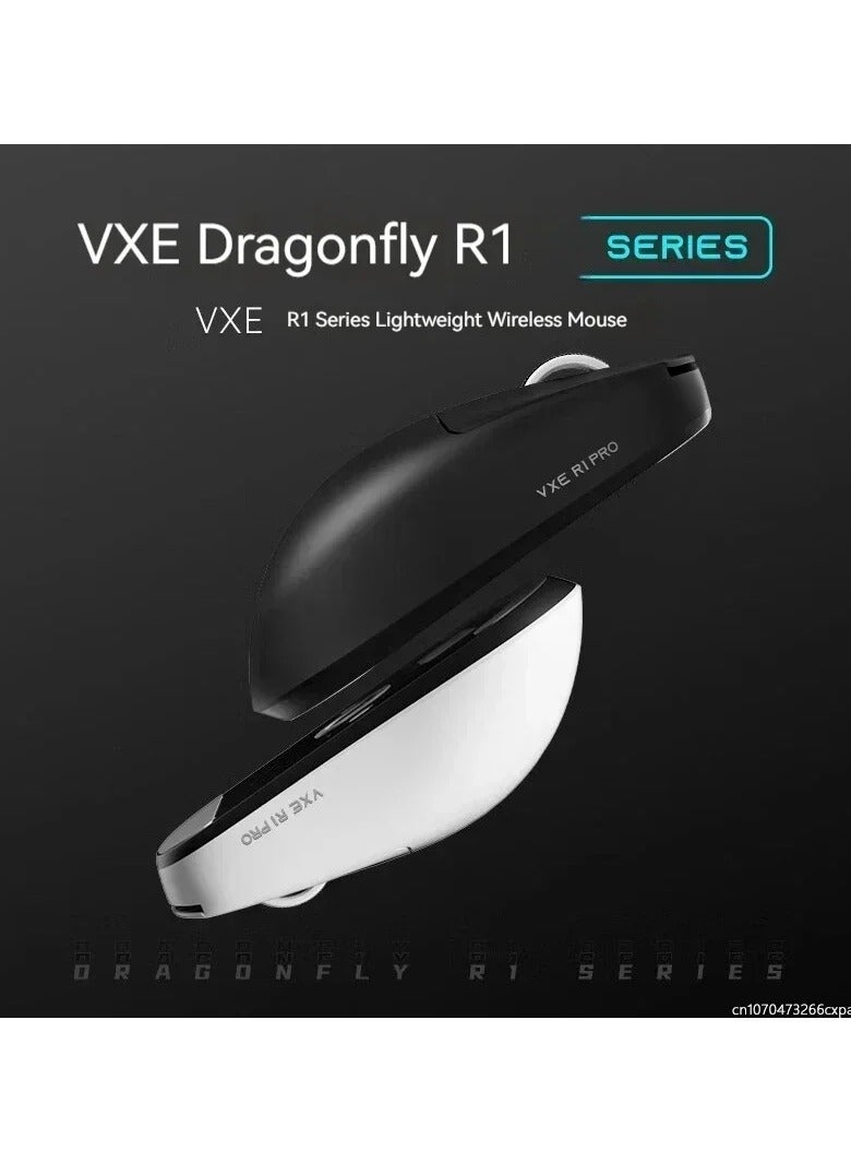 VXE Dragonfly R1 Pro Bluetooth/2.4G/Wired Gaming Mouse Lightweight PAW3395 Sensor Nordic 52840 for PC Laptop Office - Image 3