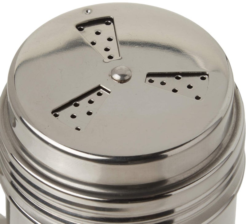 Tablecraft, 10 oz, Silver Stainless Steel Dry Rub Shaker with Handle, 10-Ounce - Image 5