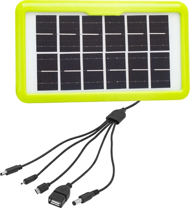 AYT Powermaster Solar Device Charging Unit with Solar Energy Panel Solar Powered Charger Camping Charger