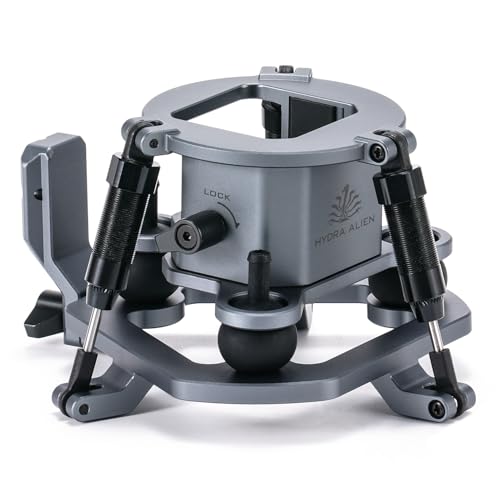 Tilta Shock Absorbing Head for Hydra Alien Mini – Titanium Gray | Compatible with DJI Osmo Pocket 3 | Video Stabilizer for Action Sports | Smooth Footage | Shock Absorbers | HDA-T15-SAH-TG - Image 4