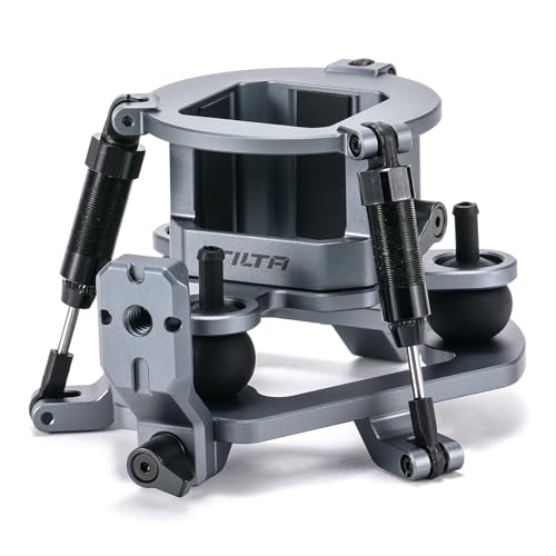 Tilta Shock Absorbing Head for Hydra Alien Mini – Titanium Gray | Compatible with DJI Osmo Pocket 3 | Video Stabilizer for Action Sports | Smooth Footage | Shock Absorbers | HDA-T15-SAH-TG - Image 2