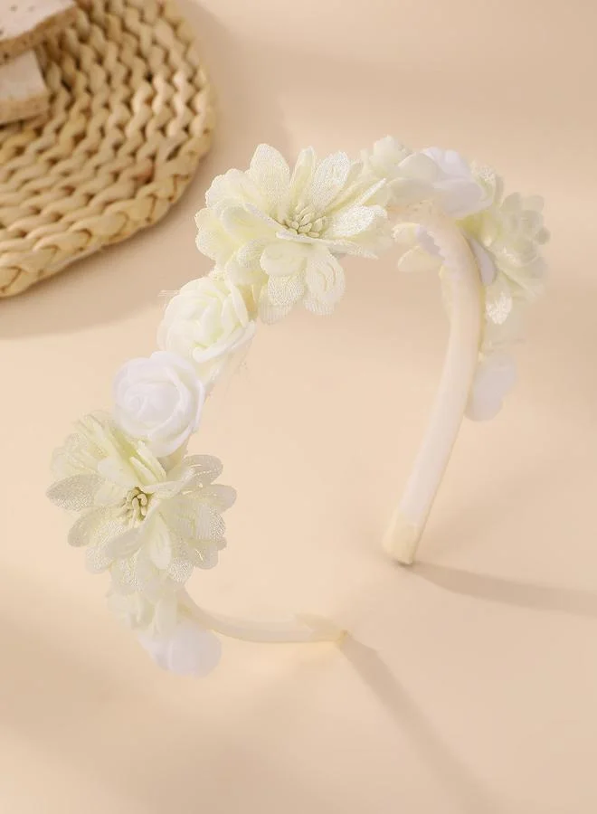 Take Two  Flower Applique Headband for Women | Best Price UAE