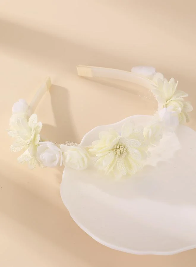 Take Two Flower Applique Headband